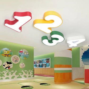 LetterLicht | Iluminación lúdica para aprender y divertirse - Lámpara de techo LED